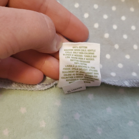 Cotton Lightweight Receiving Blankets (3) - Picture 2 of 2